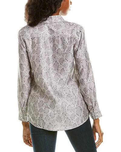 Lois Silk-Blend Blouse Women - Image 2