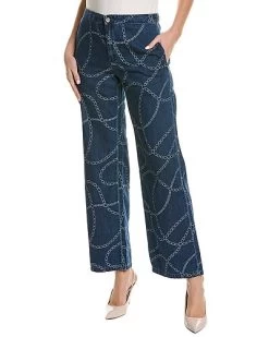 Everly Bashford Chain Wide Leg Jean Women