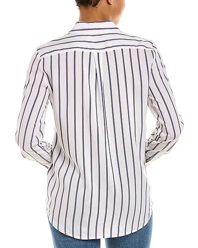 Madaline Silk-Blend Blouse Women - Image 2