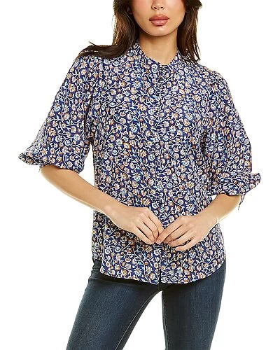 Sherry Silk-Blend Blouse Women
