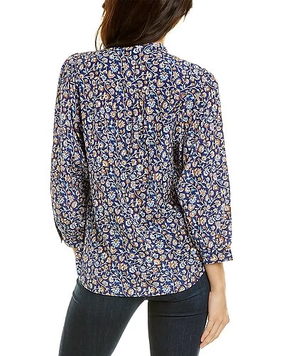 Sherry Silk-Blend Blouse Women - Image 2